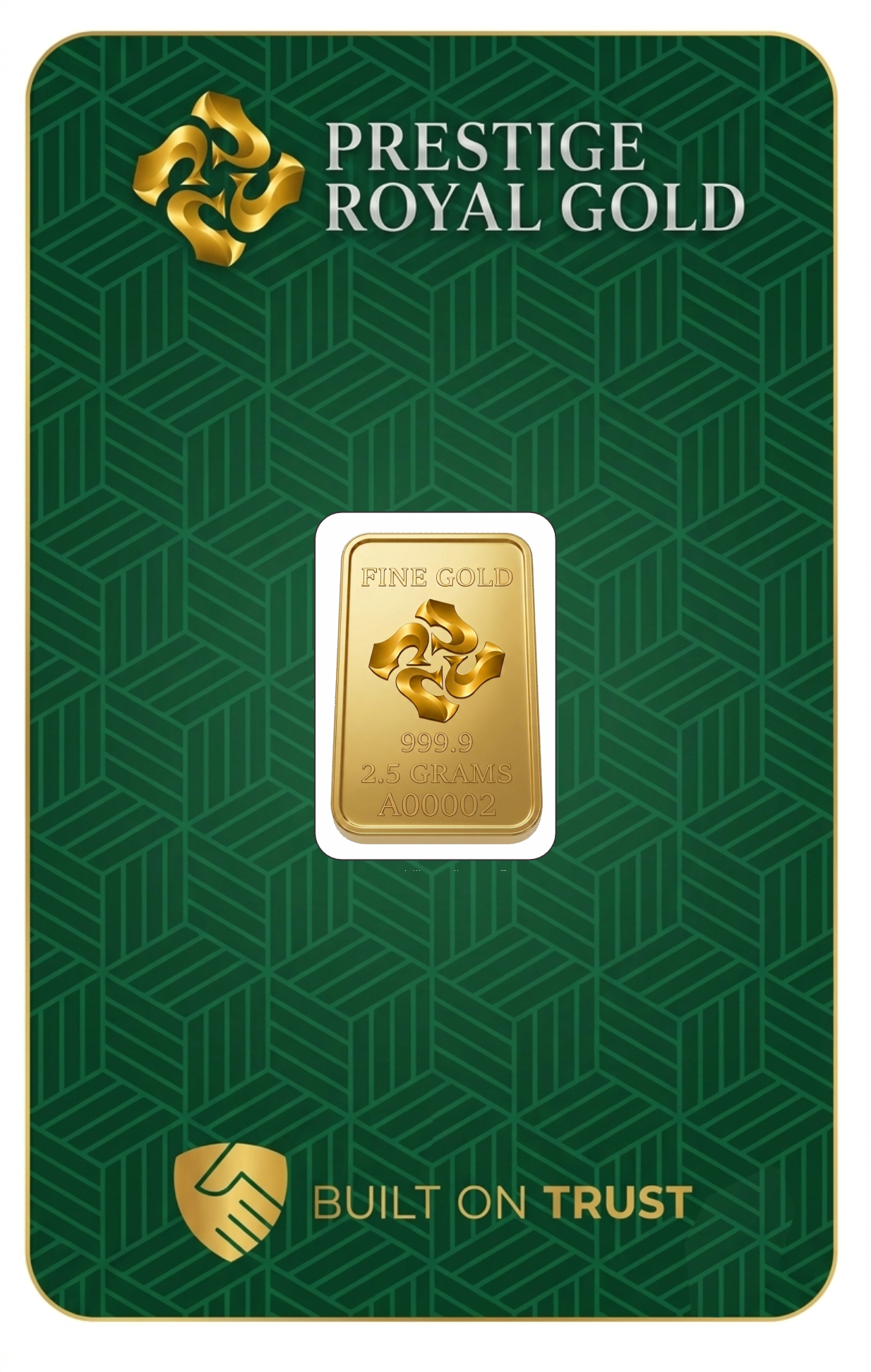 Investment Gold Bars – 2.5g