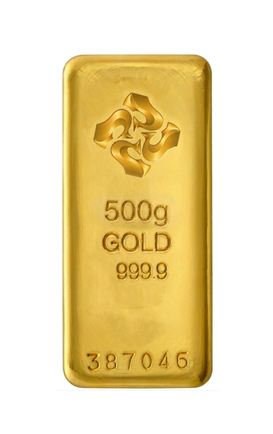 Gold Cast Bar – 500g (999.9)
